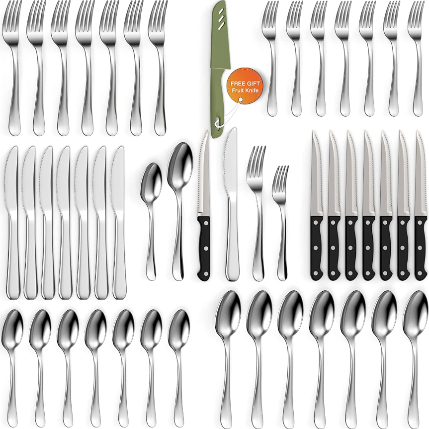 The Tribal Cooking Silverware Set -is the best silverware you can buy.