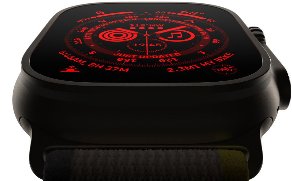 Apple Watch Ultra Endurance Face Dark